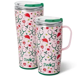 Swig Life Santa's Scrubs|Holiday Shop^Santa's Scrubs XL Set