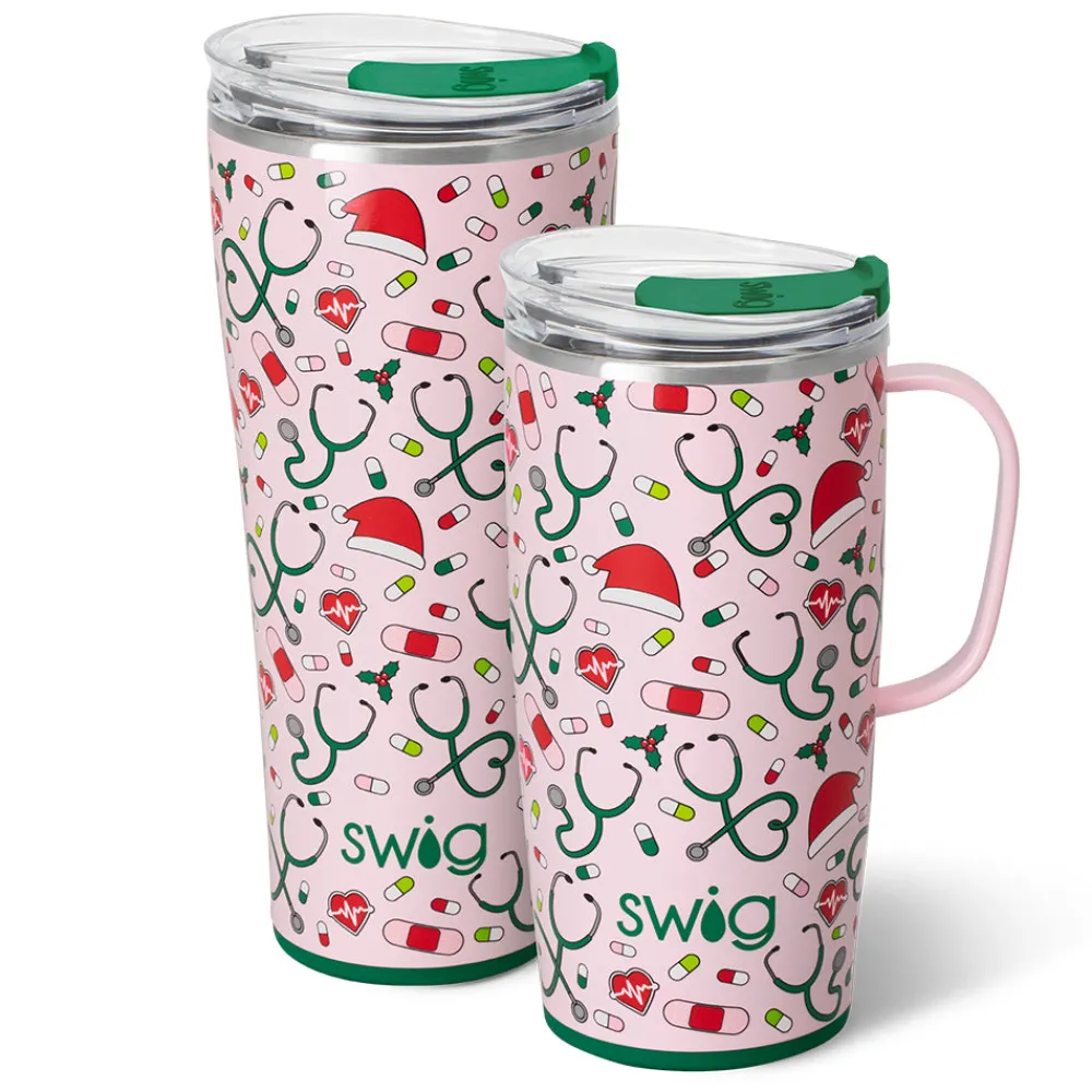 Swig Life Santa's Scrubs|Holiday Shop^Santa's Scrubs XL Set