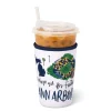 Swig Life Drink Coolies New Sizes!|Gameday^Saturdays in Ann Arbor Medium Iced Cup Coolie
