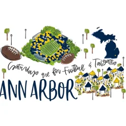 Swig Life Tumblers New Sizes!|Gameday^Saturdays In Ann Arbor, MI 24oz Party Cup -
