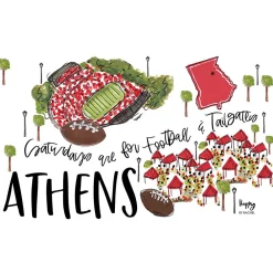 Swig Life Tumblers New Sizes!|Travel Mugs^Saturdays In Athens, GA 40oz Mega Mug -