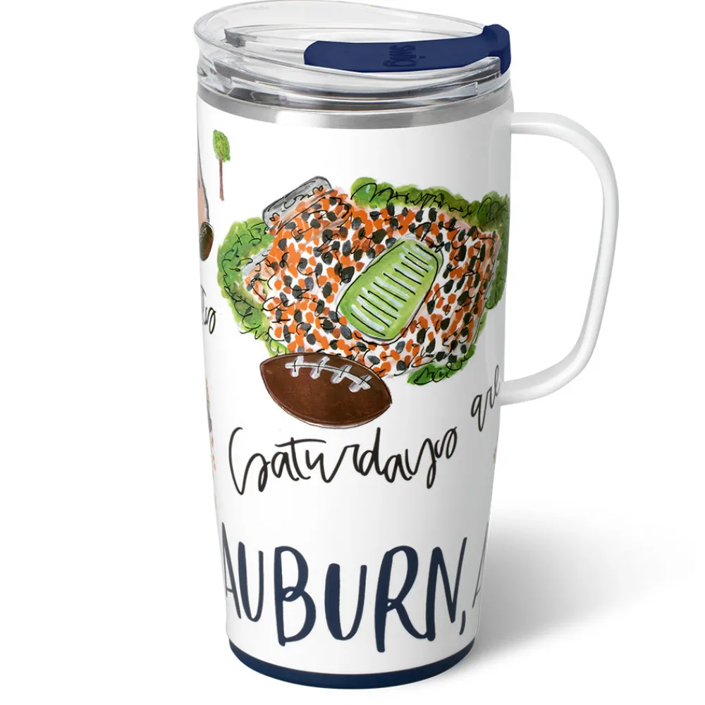 Swig Life Travel Mugs|Gameday^Saturdays in Auburn Travel Mug 22oz