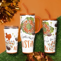 Swig Life Tumblers New Sizes!|Gameday^Saturdays In Austin, TX 32oz Straw Tumbler -