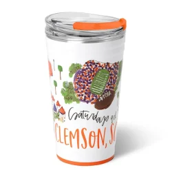 Swig Life Tumblers New Sizes!|Gameday^Saturdays In Clemson, SC 24oz Party Cup -