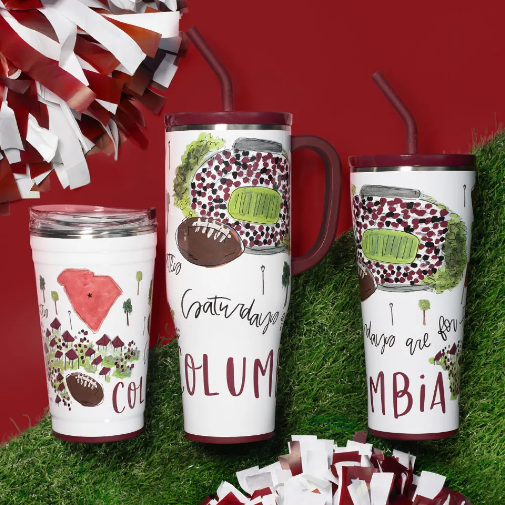 Swig Life Tumblers New Sizes!|Travel Mugs^Saturdays In Columbia, SC 40oz Mega Mug -