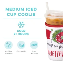 Swig Life Drink Coolies New Sizes!|Gameday^Saturdays in Fayetteville Medium Iced Cup Coolie