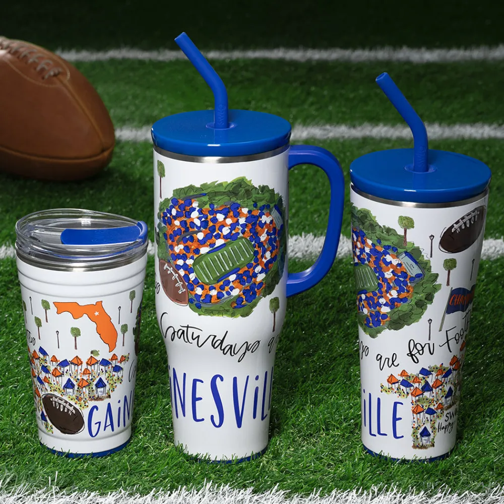Swig Life Tumblers New Sizes!|Gameday^Saturdays In Gainesville, FL 24oz Party Cup -