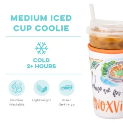 Swig Life Drink Coolies New Sizes!|Gameday^Saturdays in Knoxville Medium Iced Cup Coolie