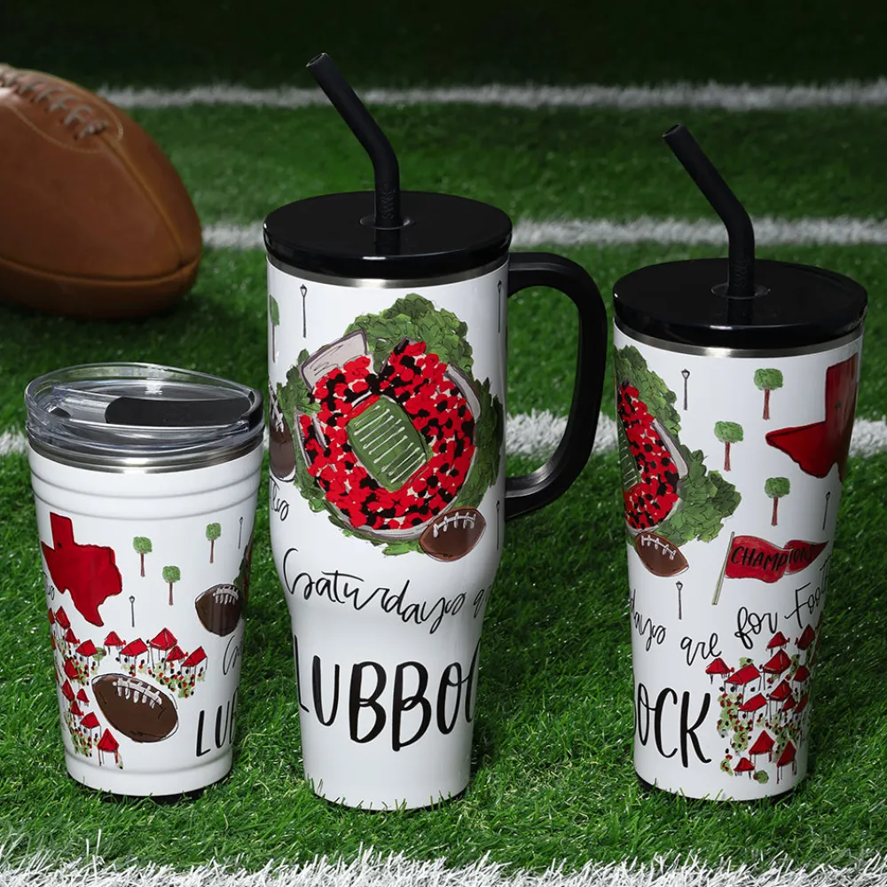 Swig Life Tumblers New Sizes!|Gameday^Saturdays In Lubbock, TX 24oz Party Cup -