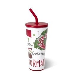 Swig Life Tumblers New Sizes!|Gameday^Saturdays In Norman, OK 32oz Straw Tumbler -