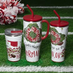 Swig Life Tumblers New Sizes!|Gameday^Saturdays In Norman, OK 32oz Straw Tumbler -