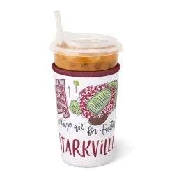 Swig Life Drink Coolies New Sizes!|Gameday^Saturdays in Starkville Medium Iced Cup Coolie