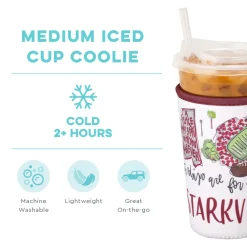 Swig Life Drink Coolies New Sizes!|Gameday^Saturdays in Starkville Medium Iced Cup Coolie