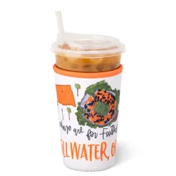 Swig Life Drink Coolies New Sizes!|Gameday^Saturdays in Stillwater Medium Iced Cup Coolie