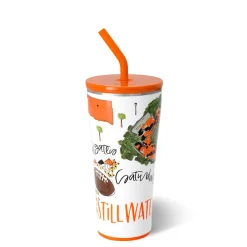 Swig Life Tumblers New Sizes!|Gameday^Saturdays In Stillwater, OK 32oz Straw Tumbler -