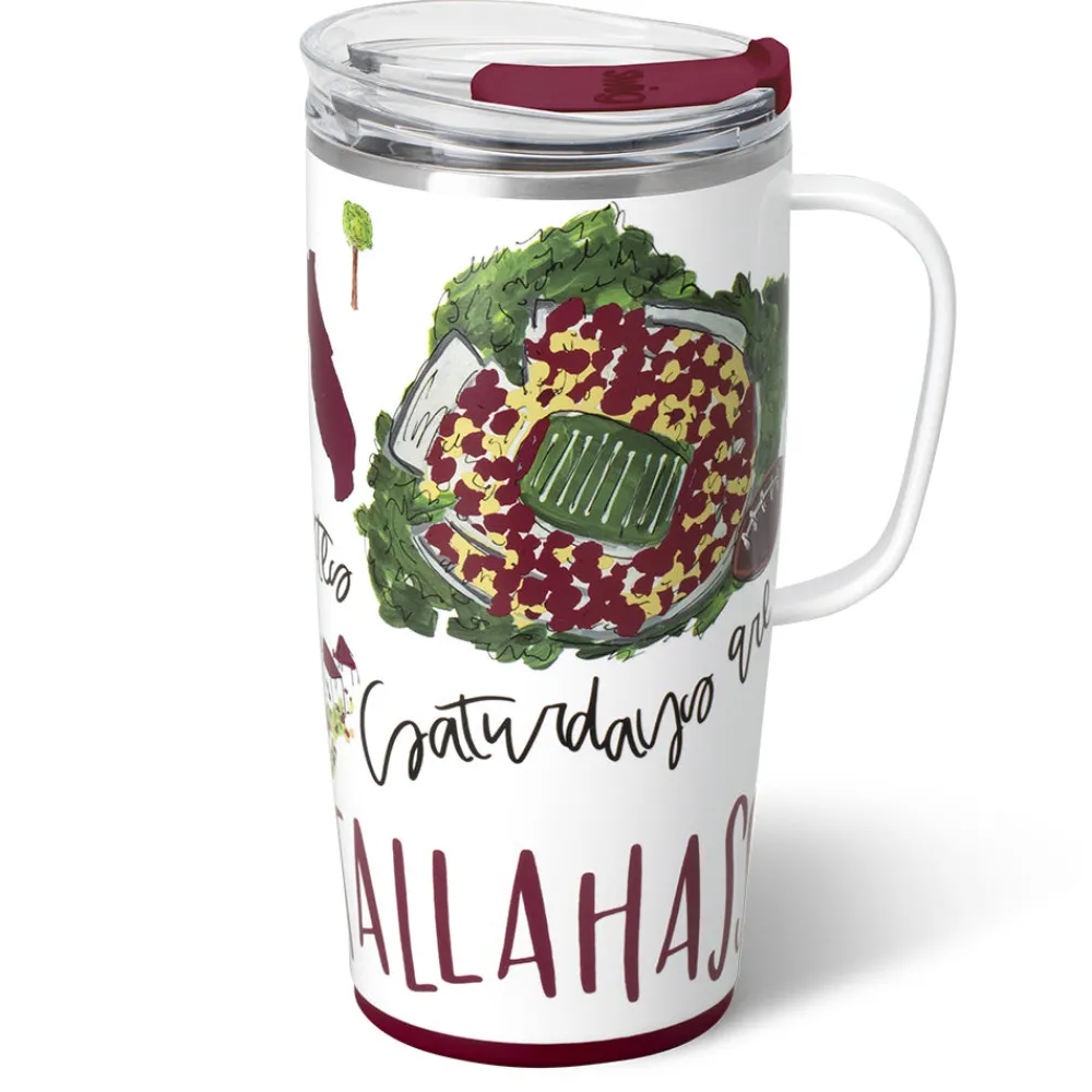 Swig Life Travel Mugs|Gameday^Saturdays in Tallahassee Travel Mug 22oz