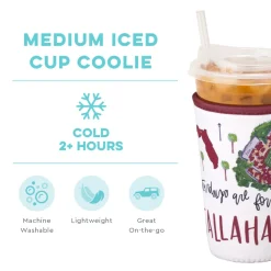 Swig Life Drink Coolies New Sizes!|Gameday^Saturdays in Tallahassee Medium Iced Cup Coolie