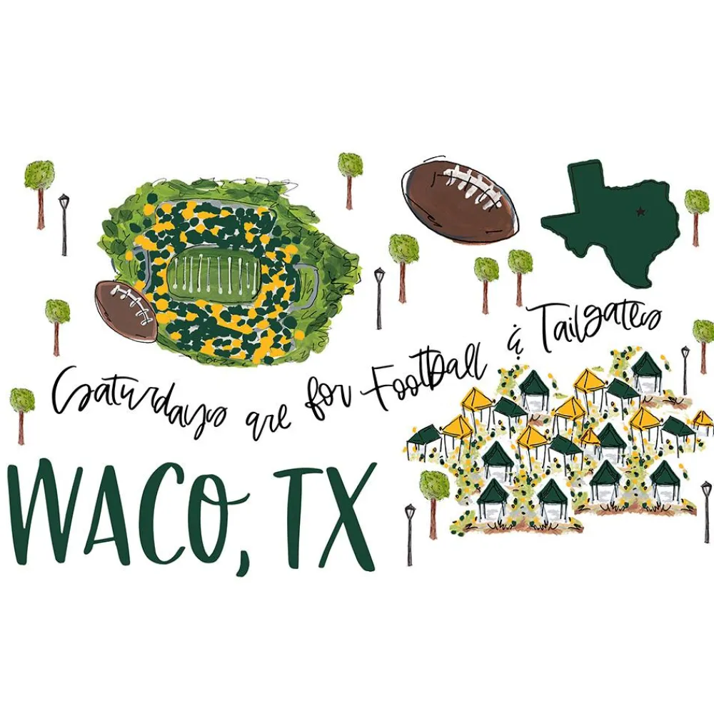 Swig Life Tumblers New Sizes!|Gameday^Saturdays In Waco, TX 32oz Straw Tumbler -