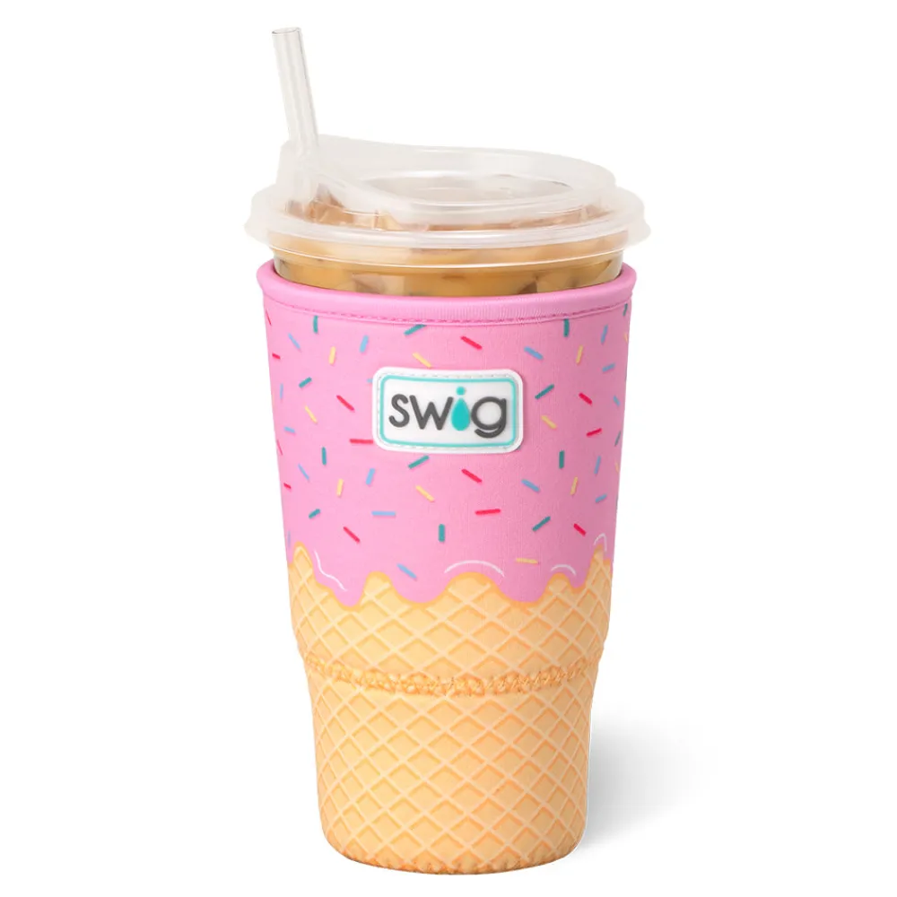 Swig Life Drink Coolies New Sizes!|Scoop There It Is^Scoop There It Is Large Iced Cup Coolie