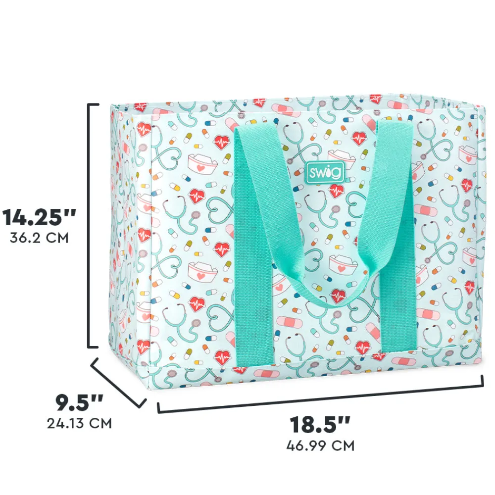 Swig Life Tote Bags New Sizes!|Scrub Life Best Seller!^Scrub Life Jumbo Tote Bag