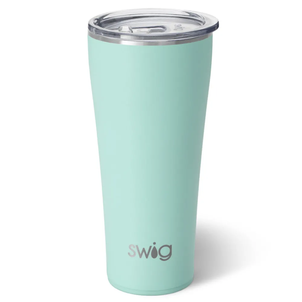 Swig Life Tumblers New Sizes!|Solids^Sea Glass Tumbler 32oz