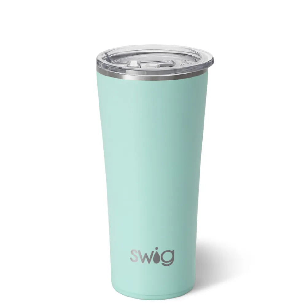 Swig Life Tumblers New Sizes!|Solids^Sea Glass Tumbler 22oz