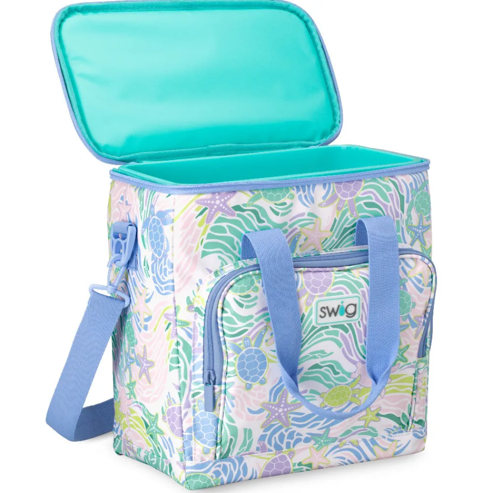 Swig Life Coolers|Sea Swirl^Sea Swirl Boxxi 24 Cooler