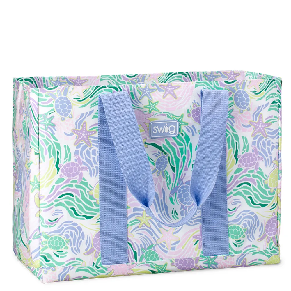 Swig Life Tote Bags New Sizes!|Sea Swirl^Sea Swirl Jumbo Tote Bag