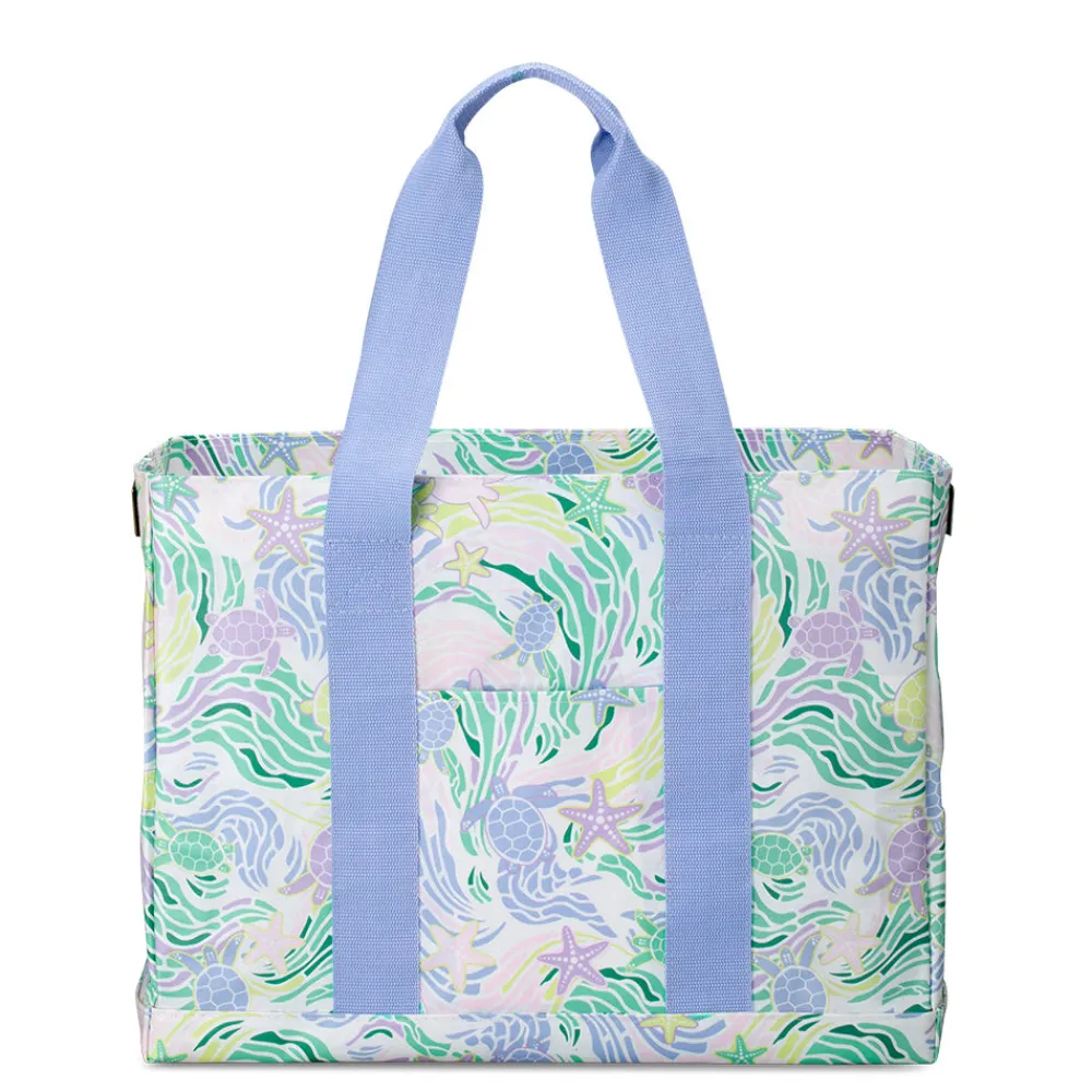 Swig Life Tote Bags New Sizes!|Sea Swirl^Sea Swirl Jumbo Tote Bag