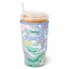 Swig Life Drink Coolies New Sizes!|Sea Swirl^Sea Swirl Large Iced Cup Coolie