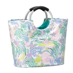 Swig Life Tote Bags New Sizes!|Sea Swirl^Sea Swirl Loopi Tote Bag