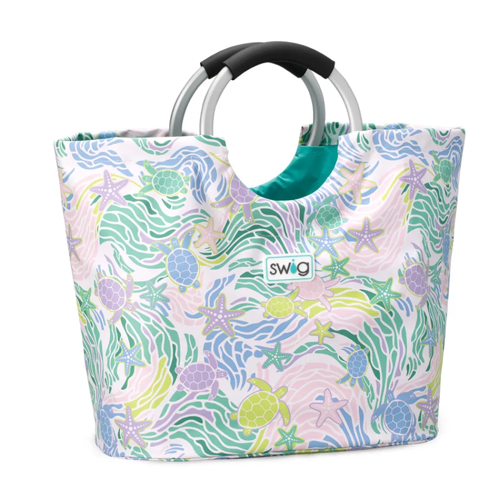 Swig Life Tote Bags New Sizes!|Sea Swirl^Sea Swirl Loopi Tote Bag