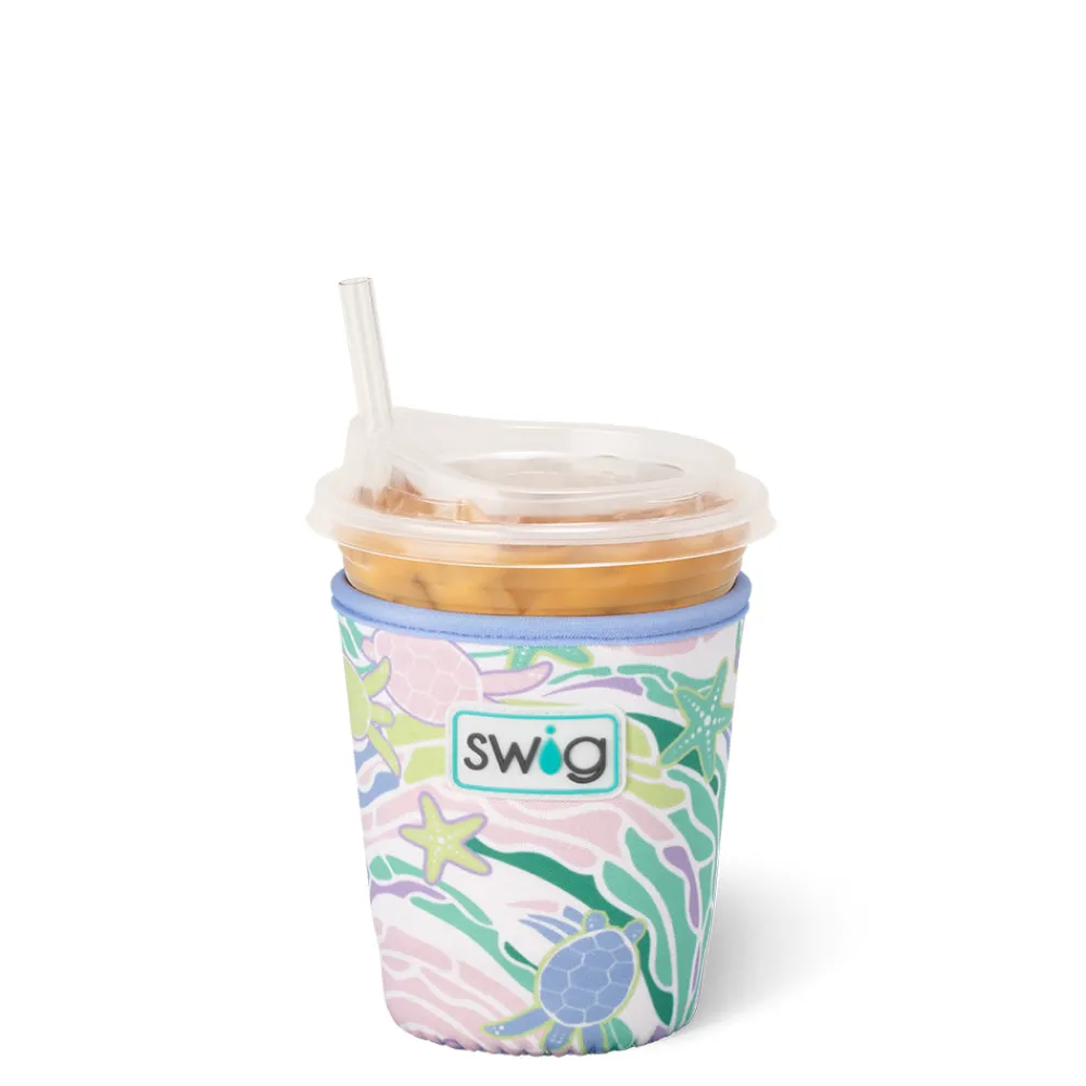 Swig Life Drink Coolies New Sizes!|Sea Swirl^Sea Swirl Small Iced Cup Coolie