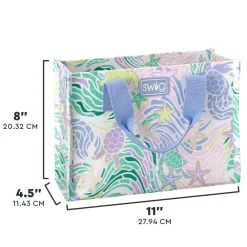 Swig Life Reusable Gift Bags|Sea Swirl^Sea Swirl Small Reusable Gift Bag
