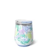 Swig Life Wine + Cocktails|Sea Swirl^Sea Swirl Stemless Wine 12oz