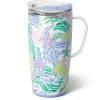Swig Life Travel Mugs|Sea Swirl^Sea Swirl Travel Mug 22oz