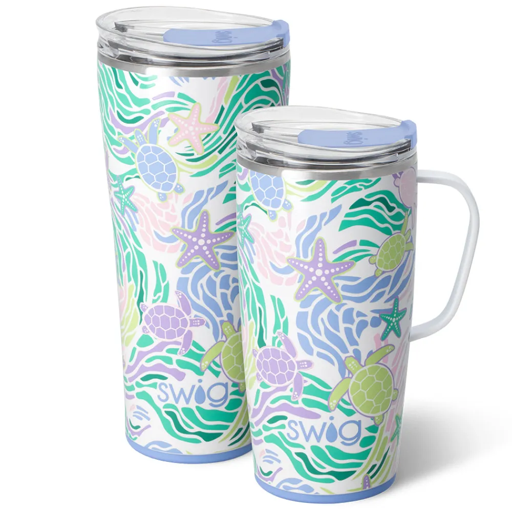 Swig Life Sea Swirl^Sea Swirl XL Set
