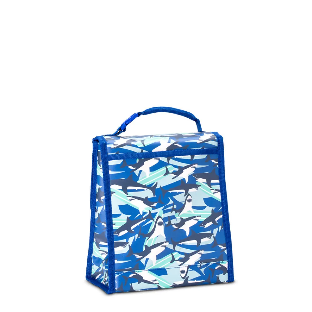 Swig Life Lunchware|Sips For Kids^Shark Fin Foldi Lunch Bag -