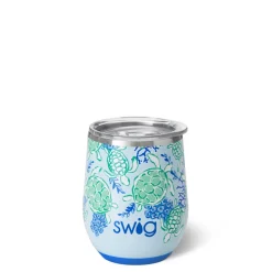 Swig Life Wine + Cocktails|Shell Yeah^Shell Yeah 12oz Stemless Wine Cup -