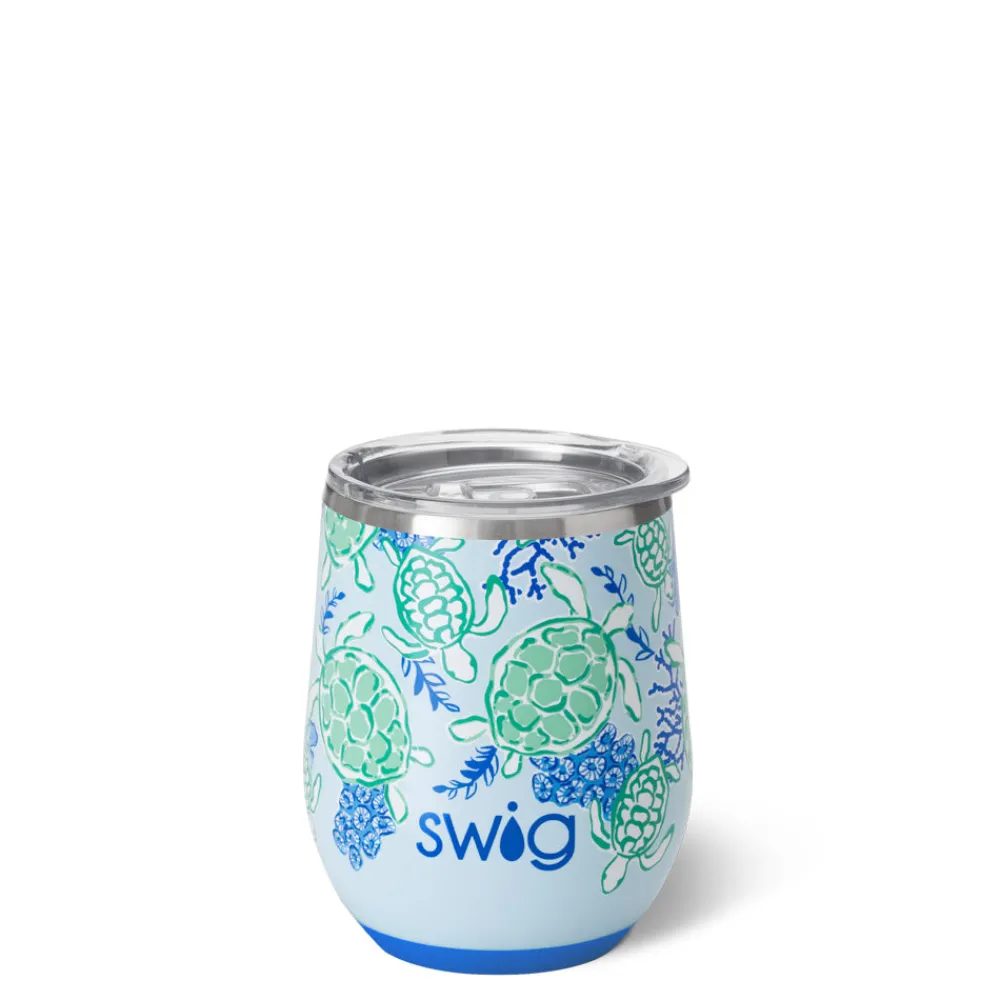 Swig Life Wine + Cocktails|Shell Yeah^Shell Yeah 12oz Stemless Wine Cup -