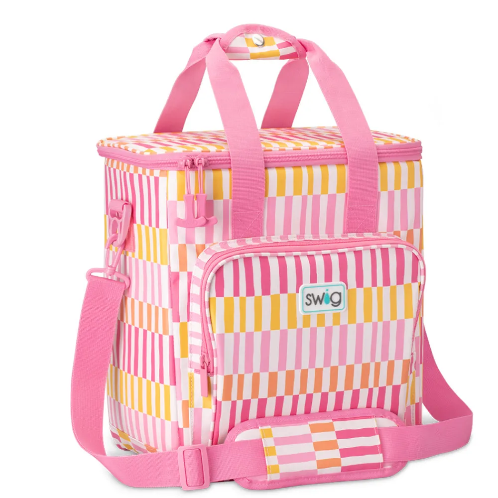 Swig Life Coolers|Sherbet Stripe^Sherbet Stripe Boxxi 24 Cooler