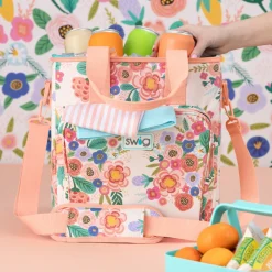 Swig Life Coolers|Sherbet Stripe^Sherbet Stripe Boxxi 24 Cooler