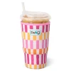 Swig Life Drink Coolies New Sizes!|Sherbet Stripe^Sherbet Stripe Large Iced Cup Coolie