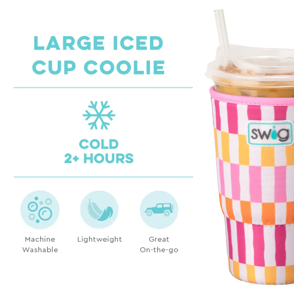 Swig Life Drink Coolies New Sizes!|Sherbet Stripe^Sherbet Stripe Large Iced Cup Coolie