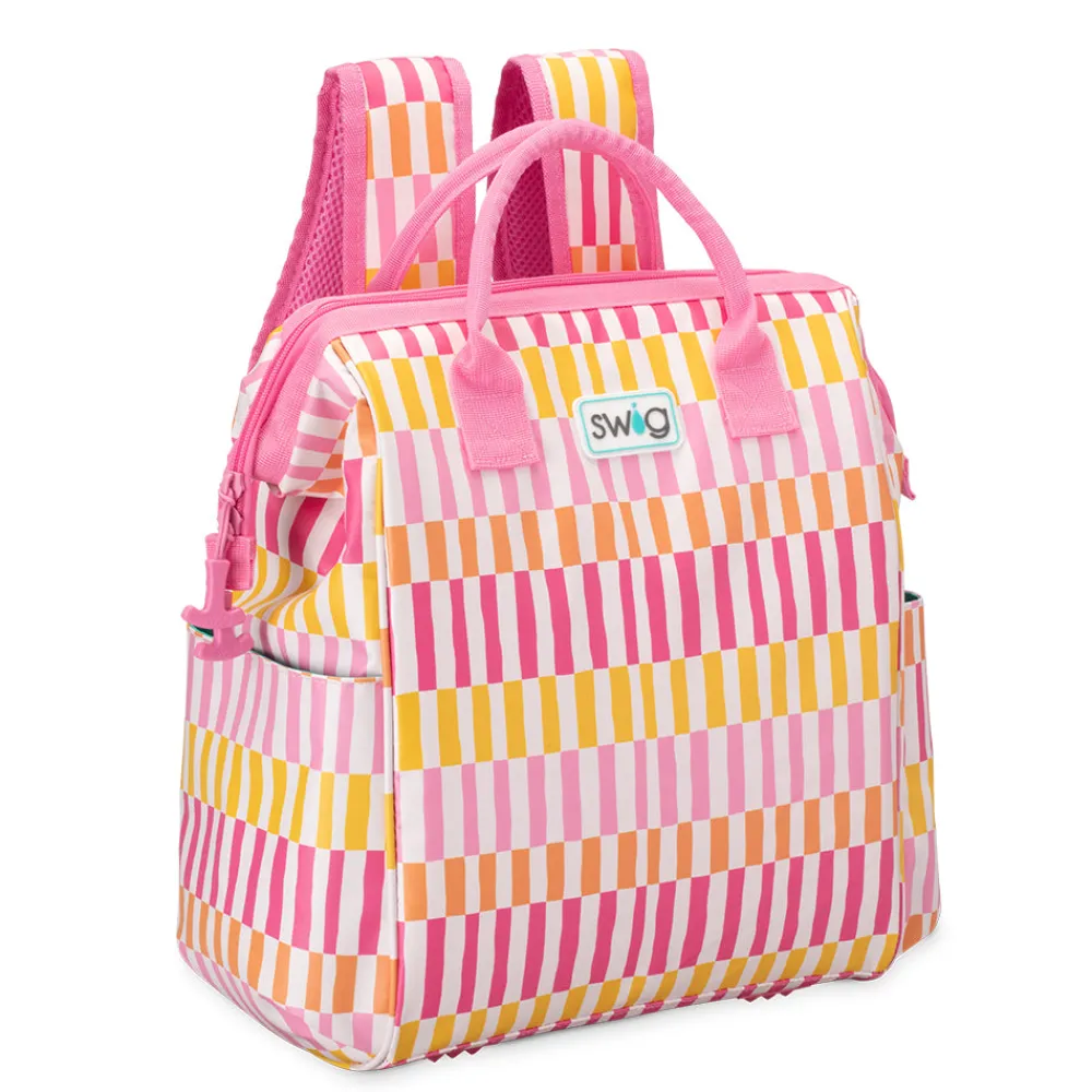 Swig Life Coolers|Sherbet Stripe^Sherbet Stripe Packi 24 Backpack Cooler