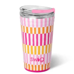 Swig Life Tumblers New Sizes!|Sherbet Stripe^Sherbet Stripe Party Cup 24oz