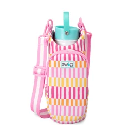 Swig Life Drinking Buddies|Water Bottles^Sherbet Stripe Water Bottle Sling