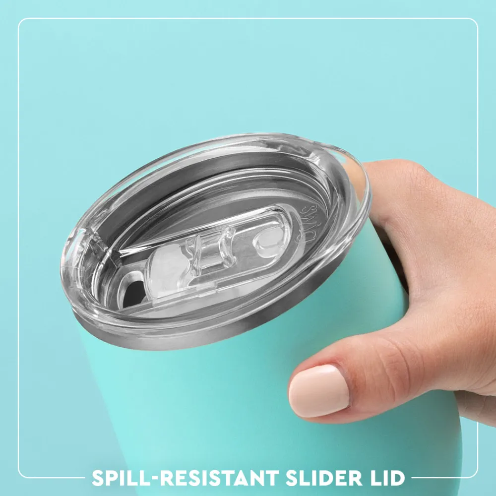 Swig Life Wine + Cocktails|Shimmers^Shimmer Aquamarine Stemless Wine Cup (12oz) -