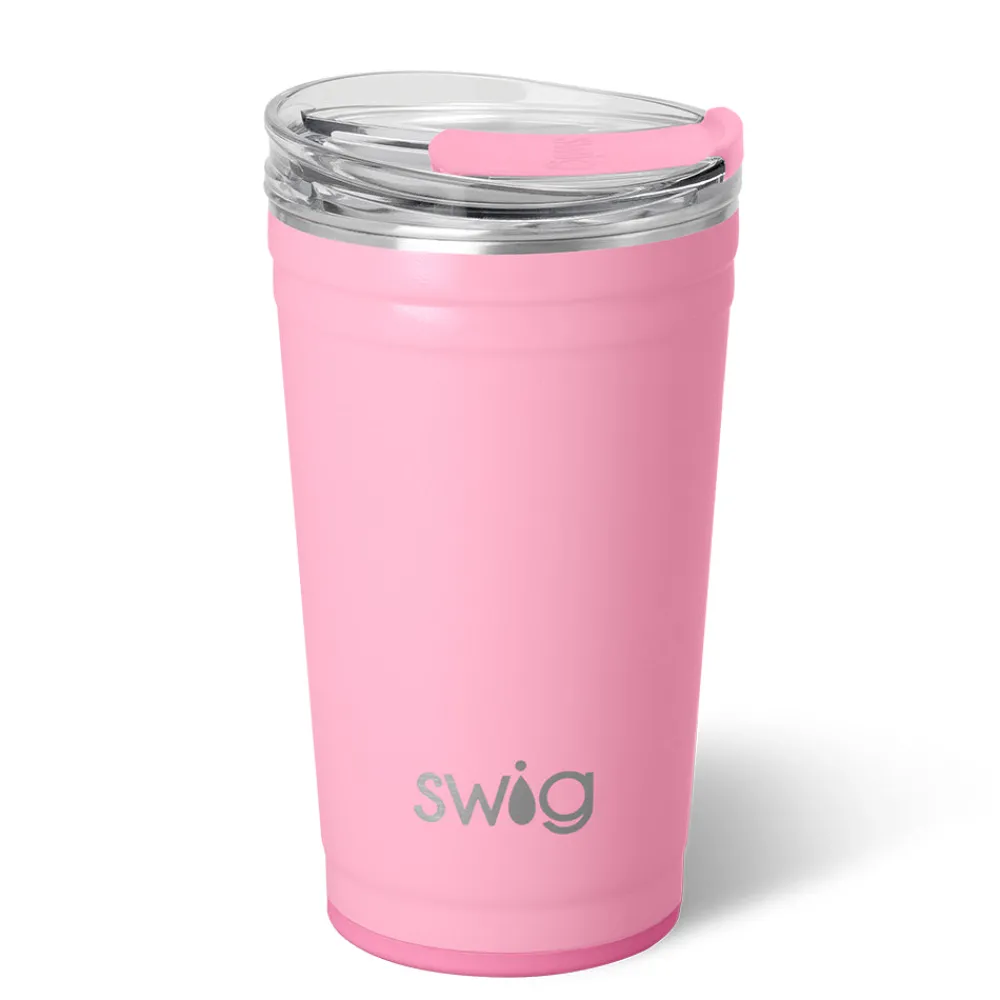 Swig Life Tumblers New Sizes!|Shimmers^Shimmer Bubblegum 24oz Party Cup -