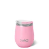 Swig Life Wine + Cocktails|Shimmers^Shimmer Bubblegum 12oz Stemless Wine Cup -